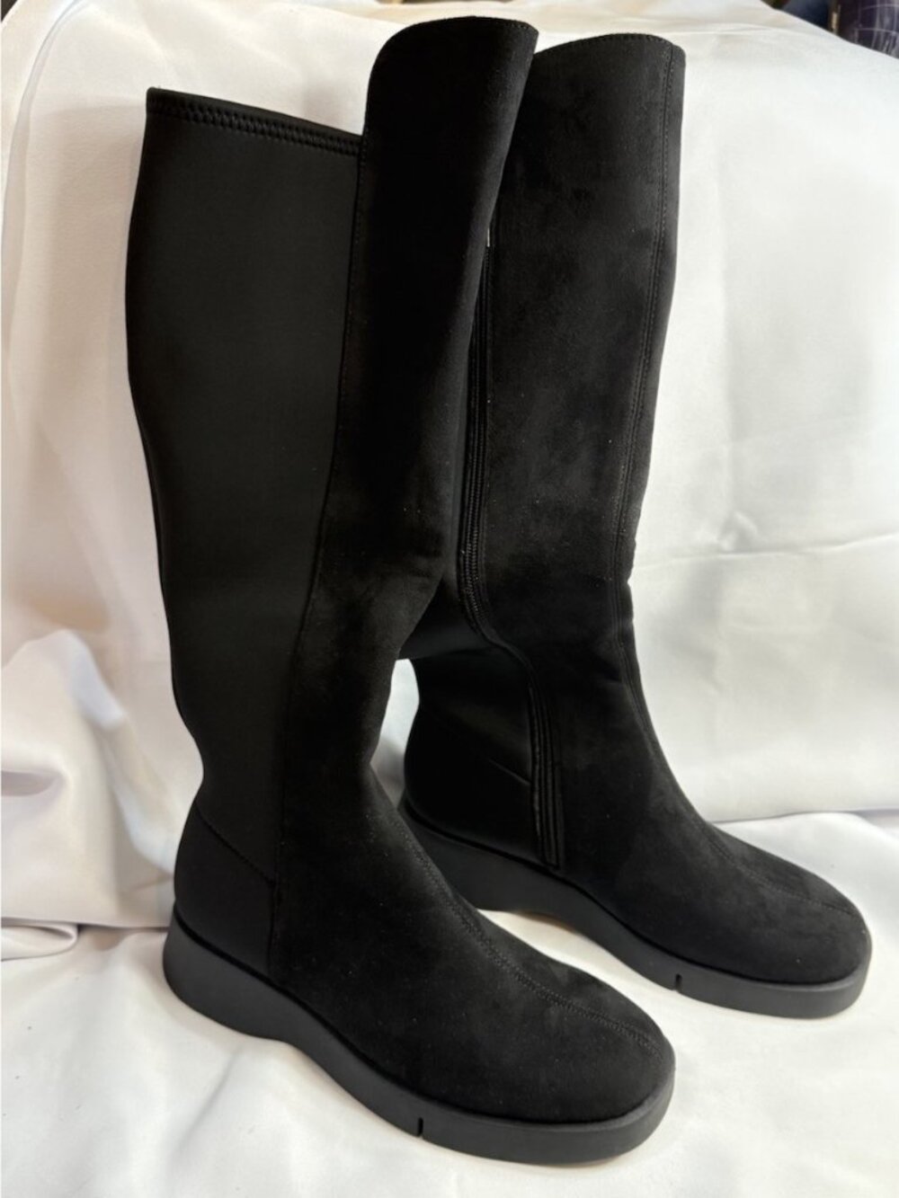 Aerosoles Flavia Boots Women’s Size 8.5 Black Riding Boot Tall